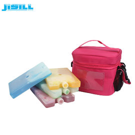 小さい携帯用プラスチック アイスパックのピクニック袋のための堅いゲルのクーラー箱