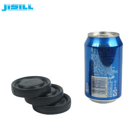 OEM再使用可能な円形ビール ホールダーのクーラーのHdpeの堅いプラスチック6.4cm x 1.5cm