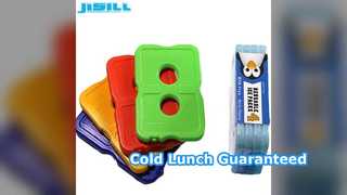 極薄アイスパックで食べ物を冷たく保ちます