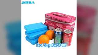600ml アイスパック 食品を0-8℃まで冷たく保ちます