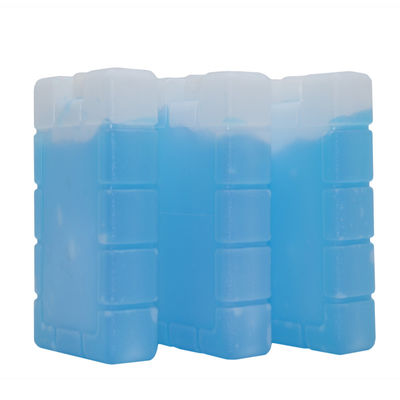 購入 400ML再利用可能な青いクールバッグアイスフリーザーパック食品用アイスゲルレンガ online manufacture