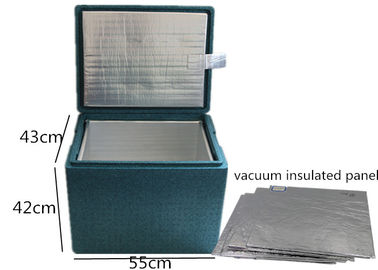 真空の絶縁材のパネルの漏出証拠15mm医学の涼しい箱EPP材料