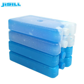 400g食品等級のHdpe青い液体とのプラスチック ファンのアイスパックの透明な白