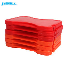 ランチ ボックスのための安全な物質的な PP のプラスチック赤い再使用可能な熱い冷たいパック