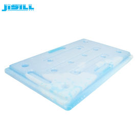HDPE の冷凍食品のためのプラスチック青い再使用可能な氷塊 3500g の重量