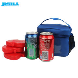 赤く再使用可能な小型アイスパックMSDSはクーラーが冷凍食品を袋に入れる子供のために承認する