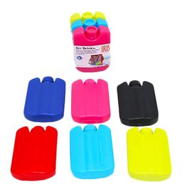 HDPE 小型氷塊 冷蔵庫 ハードシェル 150ML 冷却ゲル液体 冷凍食品用